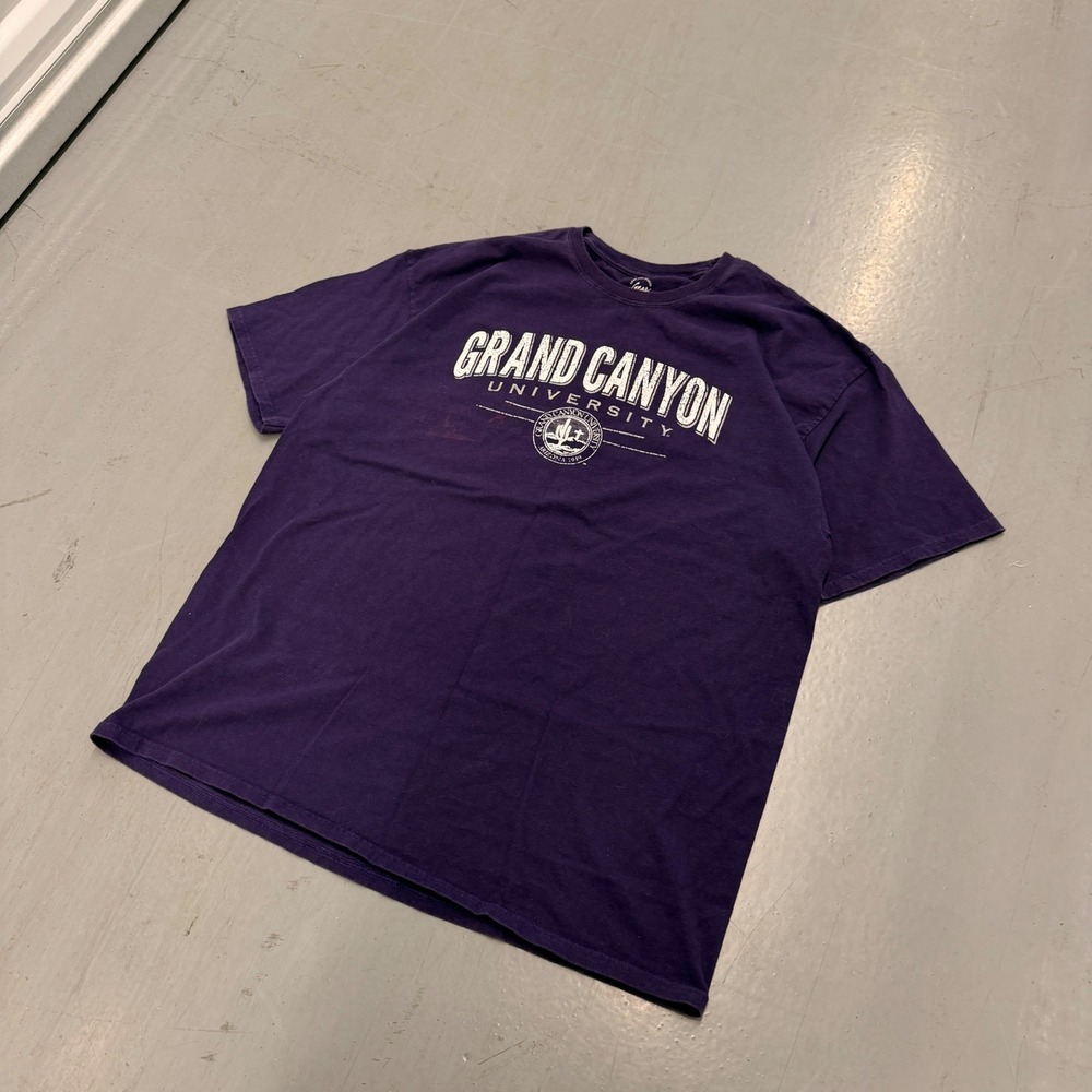 Grand Canyon University GCU Antelopes Purple T Shirt Mens 2XL Gear For Sports - Picture 2 of 11